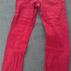 GAP High Rise Red Pants